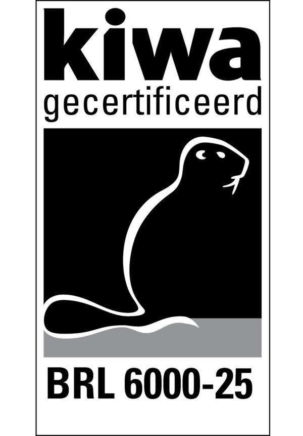 Kiwa BRL 6000-25 logo NL krop